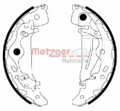 Bremsbackensatz Hinterachse METZGER MG 217