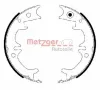 Bremsbackensatz, Feststellbremse Hinterachse links Hinterachse rechts METZGER AUTOTEILE MG 220