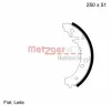 Bremsbackensatz Hinterachse METZGER MG 351