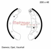 Bremsbackensatz METZGER MG 564