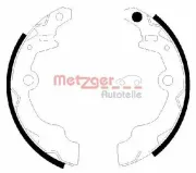 Bremsbackensatz Hinterachse METZGER AUTOTEILE MG 943
