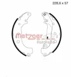 Bremsbackensatz METZGER MG 983