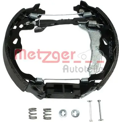 Bremsbackensatz Hinterachse METZGER MG 209V Bild Bremsbackensatz Hinterachse METZGER MG 209V
