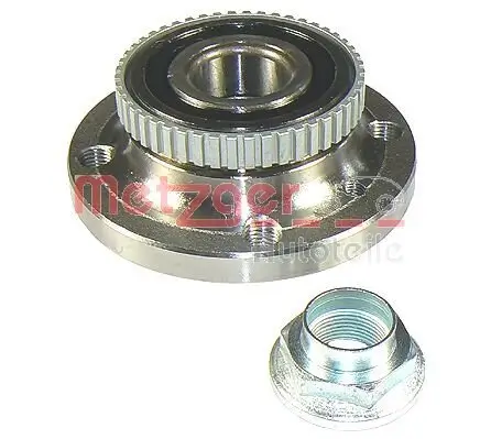 Radlagersatz Vorderachse METZGER AUTOTEILE WM 534
