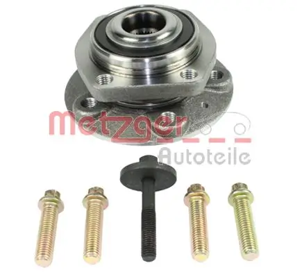 Radlagersatz Vorderachse METZGER AUTOTEILE WM 2114