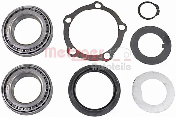Radlagersatz Hinterachse Vorderachse METZGER WM 2257