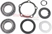 Radlagersatz Hinterachse Vorderachse METZGER WM 2257