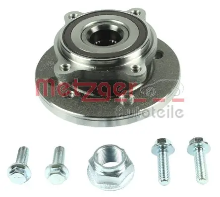 Radlagersatz Vorderachse METZGER WM 6634