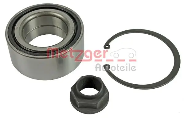 Radlagersatz Vorderachse METZGER AUTOTEILE WM 7491