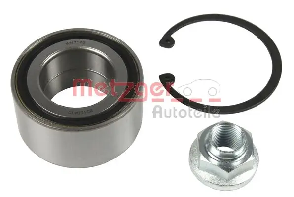 Radlagersatz Vorderachse METZGER AUTOTEILE WM 7526