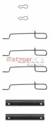 Zubehörsatz, Scheibenbremsbelag METZGER 109-0992