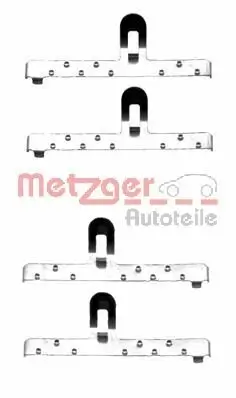 Zubehörsatz, Scheibenbremsbelag METZGER 109-1048 Bild Zubehörsatz, Scheibenbremsbelag METZGER 109-1048