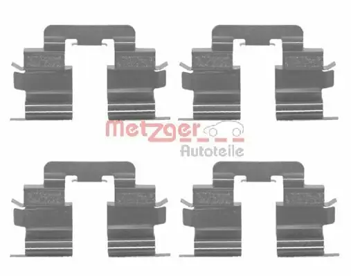 Zubehörsatz, Scheibenbremsbelag METZGER 109-1215 Bild Zubehörsatz, Scheibenbremsbelag METZGER 109-1215