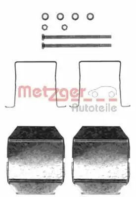 Zubehörsatz, Scheibenbremsbelag METZGER 109-1237