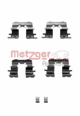 Zubehörsatz, Scheibenbremsbelag METZGER 109-1290 Bild Zubehörsatz, Scheibenbremsbelag METZGER 109-1290