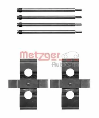 Zubehörsatz, Scheibenbremsbelag METZGER 109-1611 Bild Zubehörsatz, Scheibenbremsbelag METZGER 109-1611