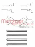 Zubehörsatz, Scheibenbremsbelag METZGER 109-1683
