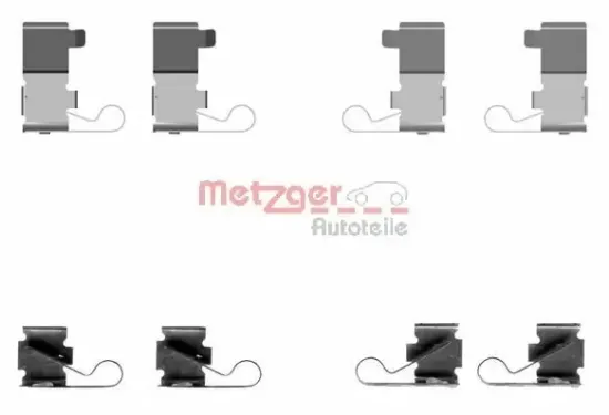 Zubehörsatz, Scheibenbremsbelag METZGER 109-1699 Bild Zubehörsatz, Scheibenbremsbelag METZGER 109-1699