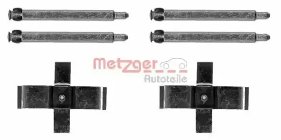 Zubehörsatz, Scheibenbremsbelag METZGER 109-1713 Bild Zubehörsatz, Scheibenbremsbelag METZGER 109-1713