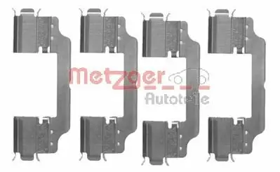 Zubehörsatz, Scheibenbremsbelag METZGER 109-1716 Bild Zubehörsatz, Scheibenbremsbelag METZGER 109-1716