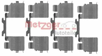 Zubehörsatz, Scheibenbremsbelag METZGER 109-1725 Bild Zubehörsatz, Scheibenbremsbelag METZGER 109-1725