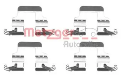 Zubehörsatz, Scheibenbremsbelag METZGER 109-1766 Bild Zubehörsatz, Scheibenbremsbelag METZGER 109-1766