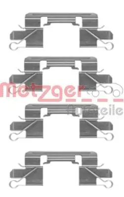 Zubehörsatz, Scheibenbremsbelag METZGER 109-1769 Bild Zubehörsatz, Scheibenbremsbelag METZGER 109-1769