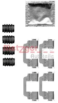 Zubehörsatz, Scheibenbremsbelag METZGER 109-1828 Bild Zubehörsatz, Scheibenbremsbelag METZGER 109-1828