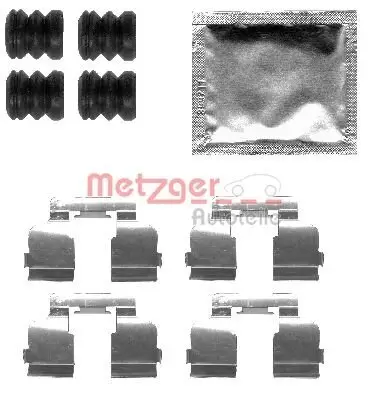 Zubehörsatz, Scheibenbremsbelag METZGER 109-1835 Bild Zubehörsatz, Scheibenbremsbelag METZGER 109-1835