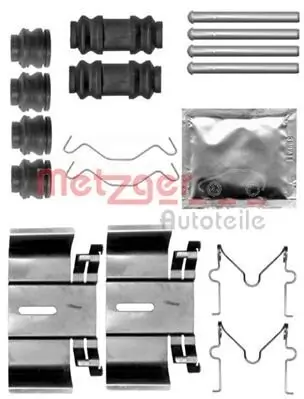 Zubehörsatz, Scheibenbremsbelag METZGER 109-1836 Bild Zubehörsatz, Scheibenbremsbelag METZGER 109-1836