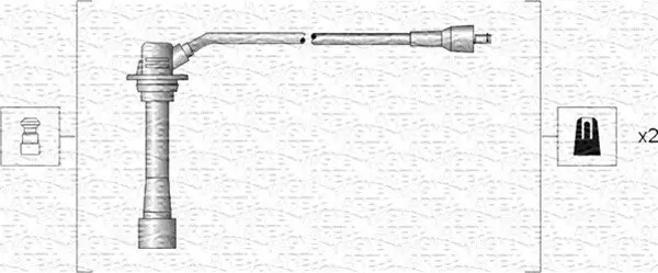Zündleitungssatz MAGNETI MARELLI 941318111135