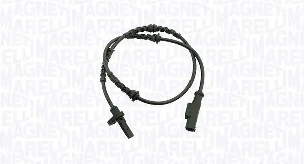 Sensor, Raddrehzahl Hinterachse MAGNETI MARELLI 172100005010