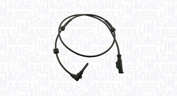 Sensor, Raddrehzahl Vorderachse links MAGNETI MARELLI 172100012010