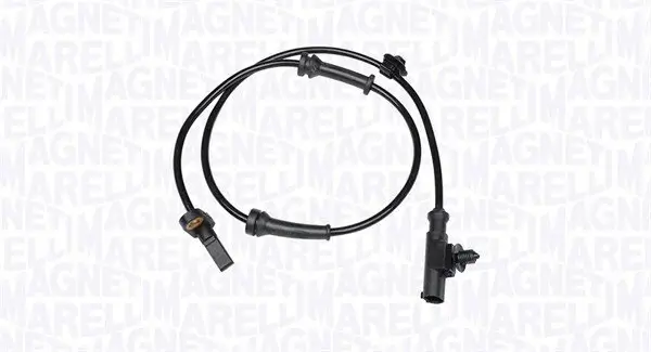 Sensor, Raddrehzahl Hinterachse MAGNETI MARELLI 172100016010