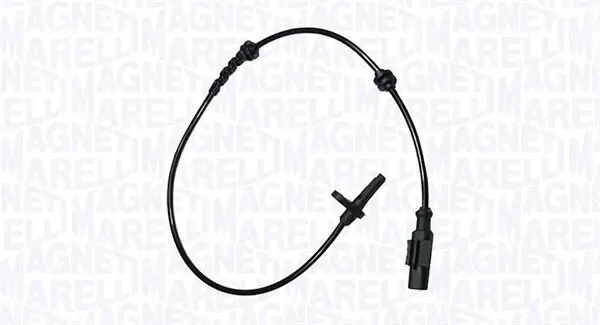 Sensor, Raddrehzahl Hinterachse MAGNETI MARELLI 172100018010