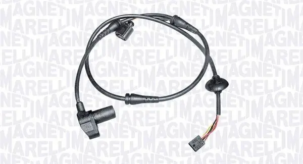 Sensor, Raddrehzahl Vorderachse MAGNETI MARELLI 172100031010
