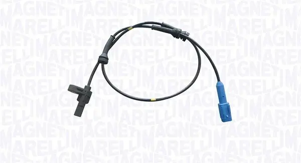 Sensor, Raddrehzahl Hinterachse MAGNETI MARELLI 172100066010