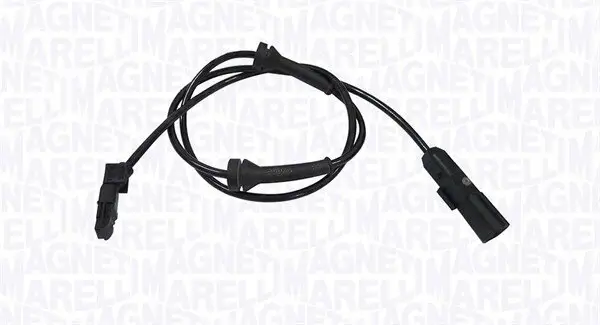 Sensor, Raddrehzahl Hinterachse MAGNETI MARELLI 172100076010