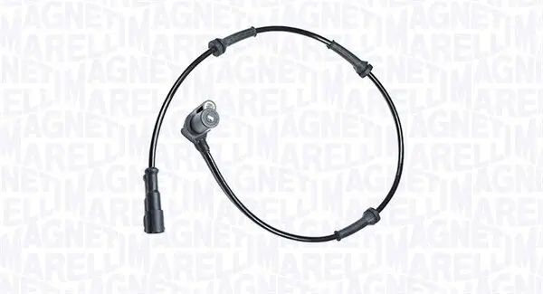 Sensor, Raddrehzahl Hinterachse links MAGNETI MARELLI 172100082010