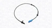 Sensor, Raddrehzahl Hinterachse MAGNETI MARELLI 172100087010