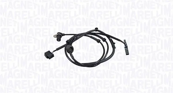 Sensor, Raddrehzahl Hinterachse links MAGNETI MARELLI 172100125010