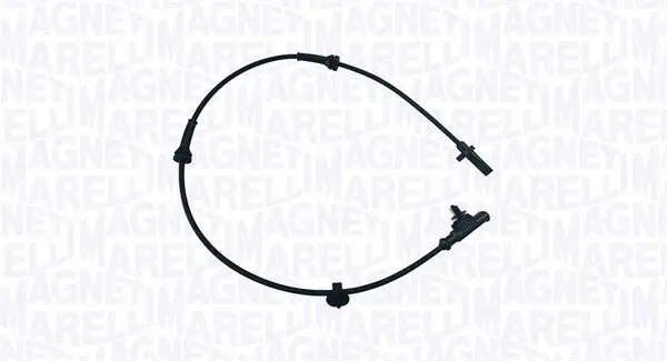 Sensor, Raddrehzahl Vorderachse MAGNETI MARELLI 172100151010