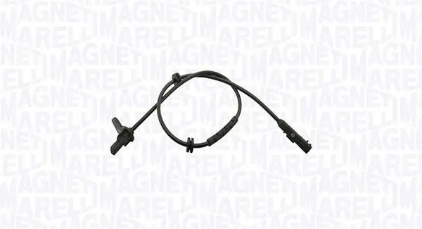 Sensor, Raddrehzahl Hinterachse links MAGNETI MARELLI 172100159010