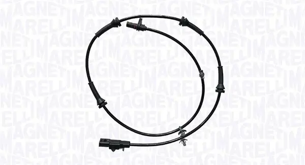 Sensor, Raddrehzahl Hinterachse MAGNETI MARELLI 172100180010