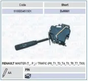 Lenkstockschalter MAGNETI MARELLI 510033451501