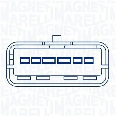 Elektromotor, Fensterheber hinten links MAGNETI MARELLI 350103176700