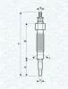 Glühkerze 11 V MAGNETI MARELLI 062900019304