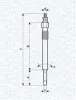 Glühkerze 11,5 V MAGNETI MARELLI 062900020304