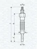 Glühkerze 11 V MAGNETI MARELLI 062900064304