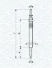 Glühkerze 5 V MAGNETI MARELLI 062900078304